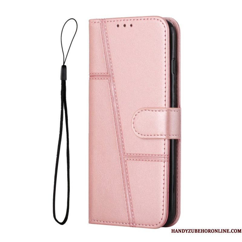 Folio-hoesje Sony Xperia 1 Vii Telefoonhoesje Zakelijk Stijl