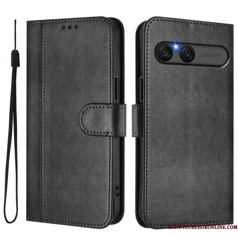 Folio-hoesje Sony Xperia 10 Vii Retrostijl