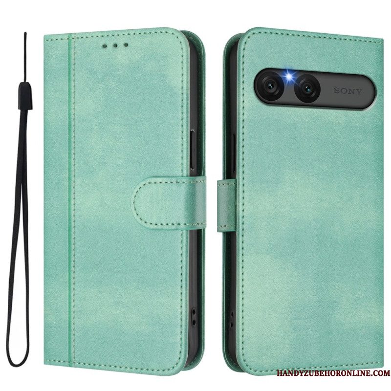 Folio-hoesje Sony Xperia 10 Vii Retrostijl