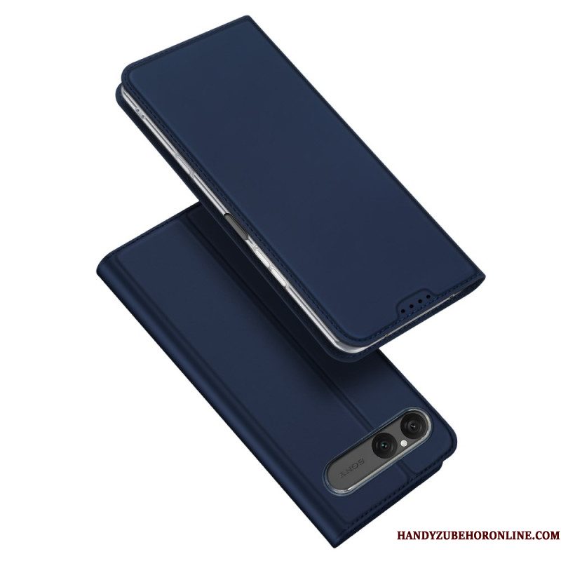 Folio-hoesje Sony Xperia 10 Vii Telefoonhoesje Skin Pro Series Dux Ducis