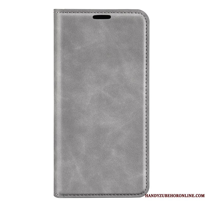Folio-hoesje Voor Samsung Galaxy S25 5g Klassiek Imitatieleer