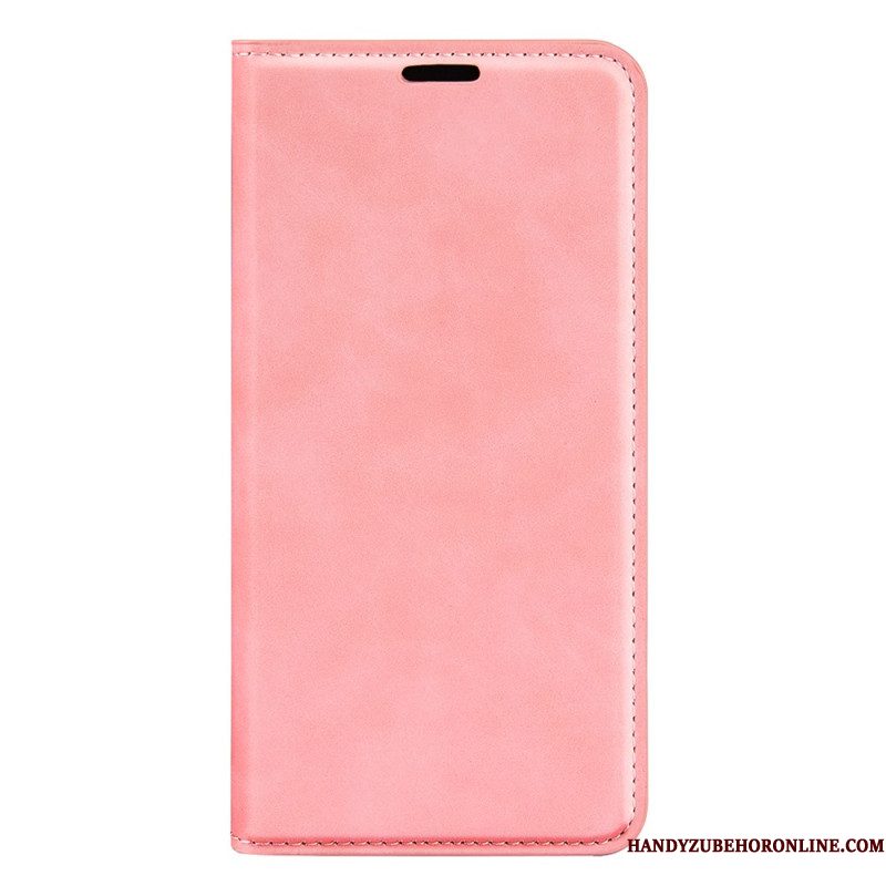 Folio-hoesje Voor Samsung Galaxy S25 5g Klassiek Imitatieleer