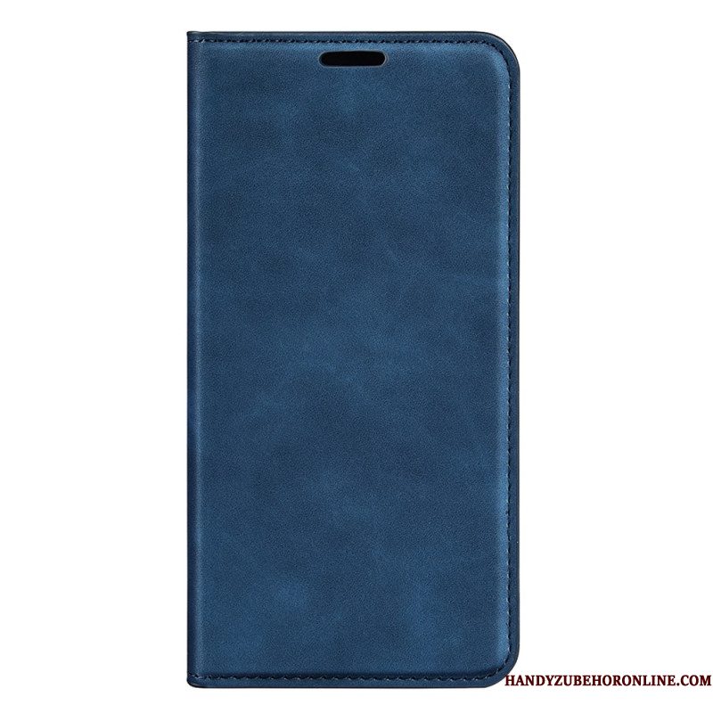 Folio-hoesje Voor Samsung Galaxy S25 5g Klassiek Imitatieleer