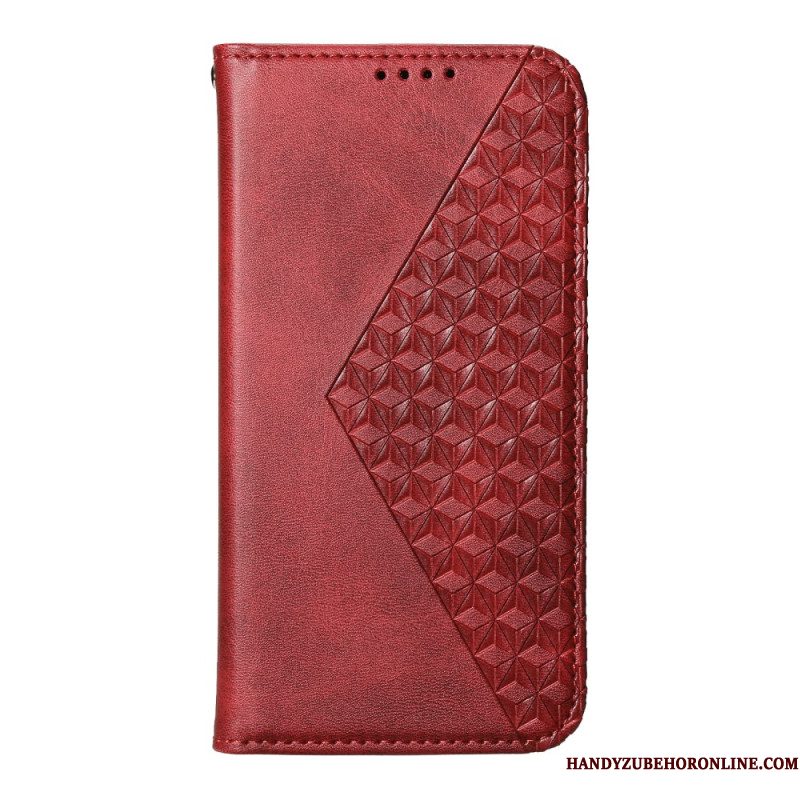 Folio-hoesje Voor Samsung Galaxy S25 Plus 5g Kalfsleertextuur