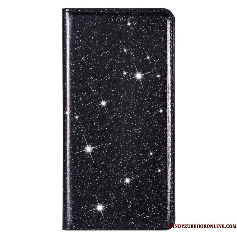 Folio-hoesje Voor Samsung Galaxy S25 Plus 5g Pailletten