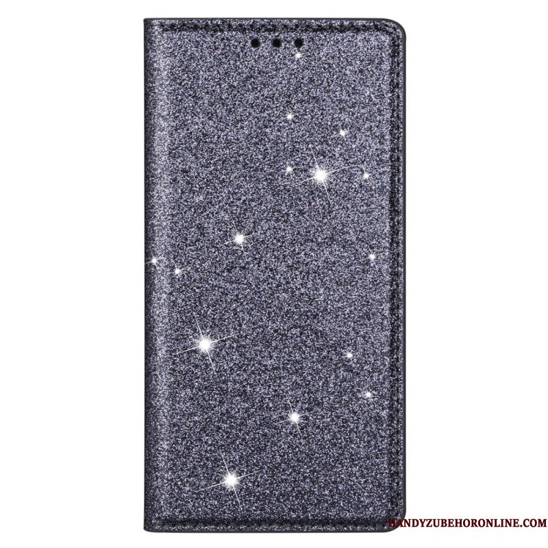 Folio-hoesje Voor Samsung Galaxy S25 Plus 5g Pailletten