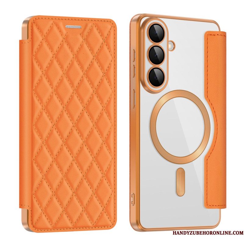Folio-hoesje Voor Samsung Galaxy S26 Plus Gevoerde Rfid-kaarthouder