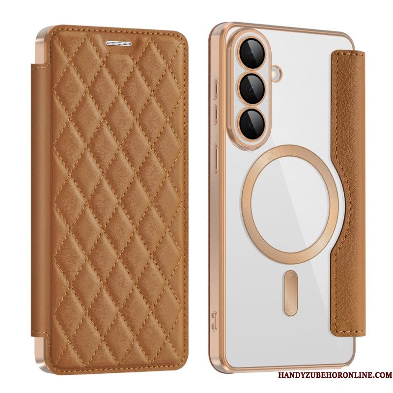 Folio-hoesje Voor Samsung Galaxy S26 Plus Gevoerde Rfid-kaarthouder