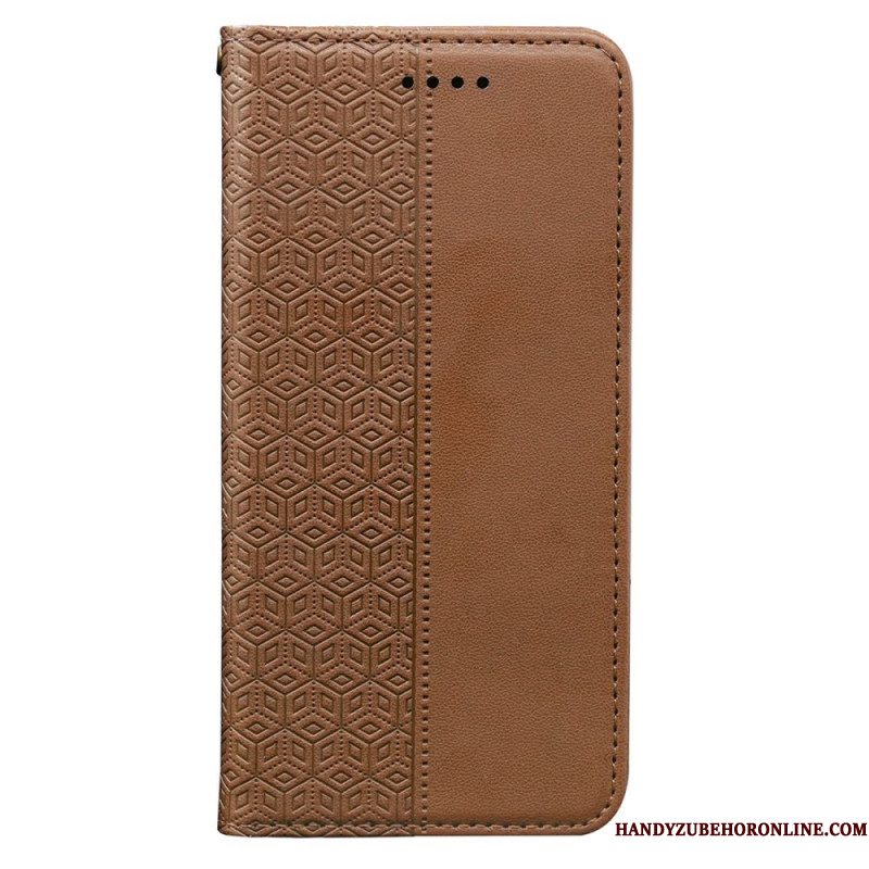 Folio-hoesje Voor Samsung Galaxy S26 Rasterpatroon