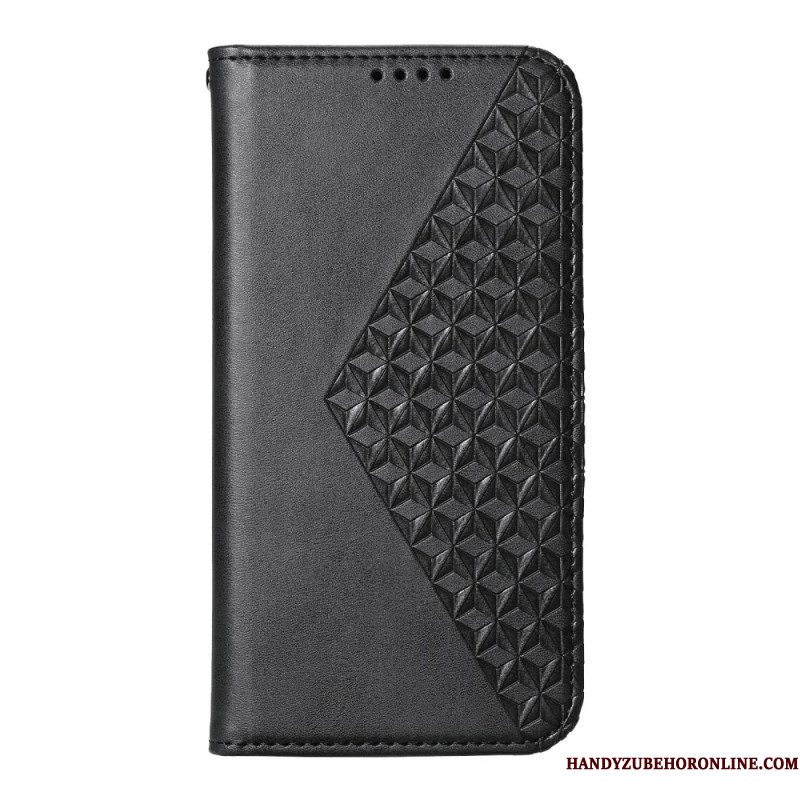 Folio-hoesje Voor Samsung Galaxy S26 Reliëfgeometrie