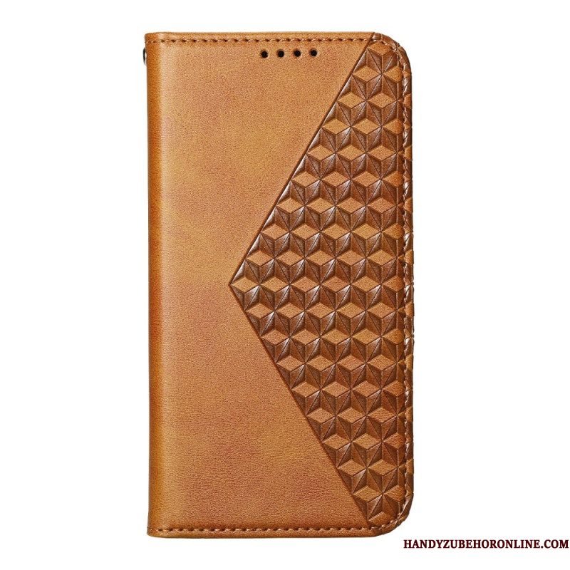 Folio-hoesje Voor Samsung Galaxy S26 Reliëfgeometrie