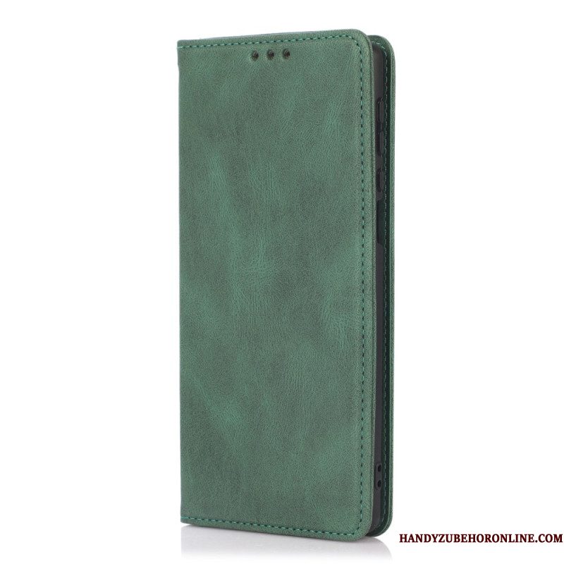 Folio-hoesje Voor Samsung Galaxy S26 Suède-effect