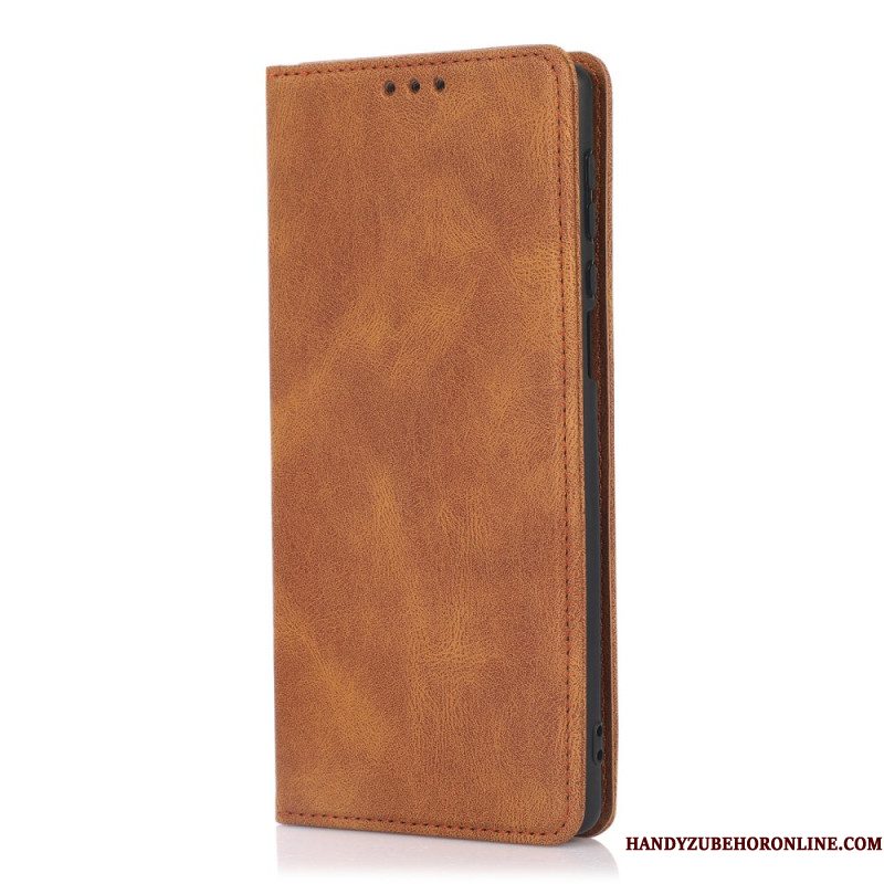 Folio-hoesje Voor Samsung Galaxy S26 Suède-effect