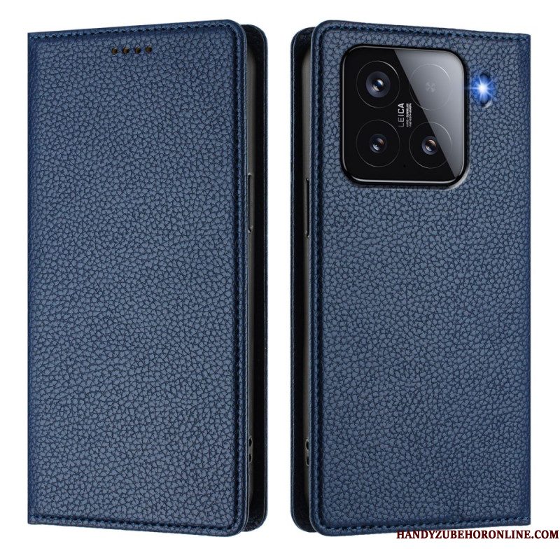 Folio-hoesje Voor Xiaomi 15 Rfid-blokkerend Leer-effect