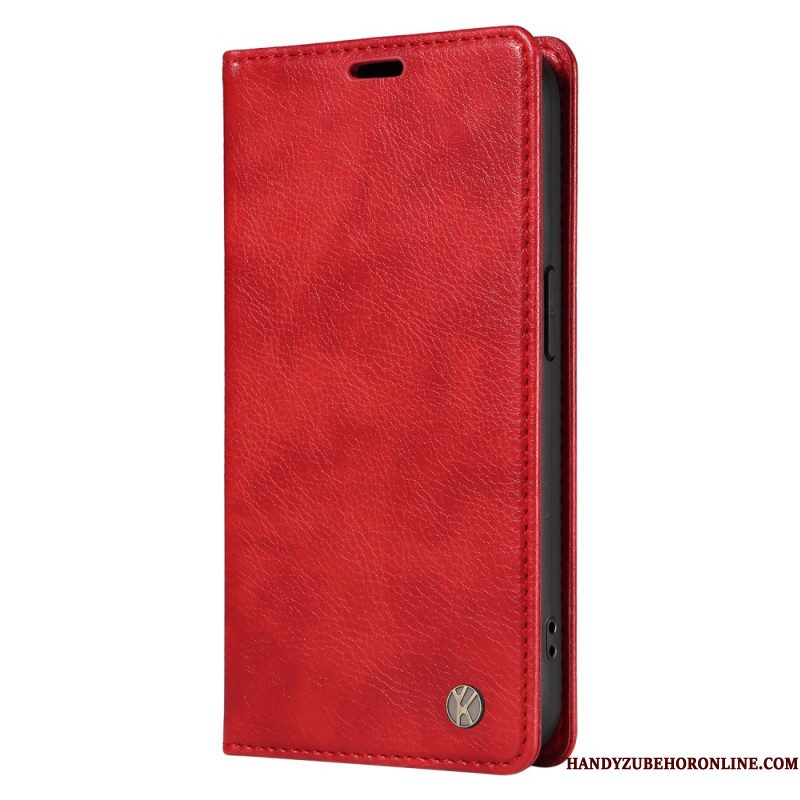 Folio-hoesje Voor Xiaomi 15 Yikatu Vintage-stijl