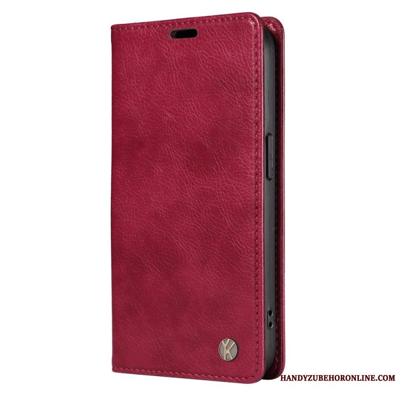 Folio-hoesje Voor Xiaomi 15 Yikatu Vintage-stijl