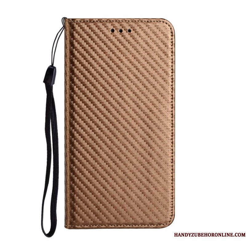 Folio-hoesje Voor Xiaomi 15t Koolstofvezel