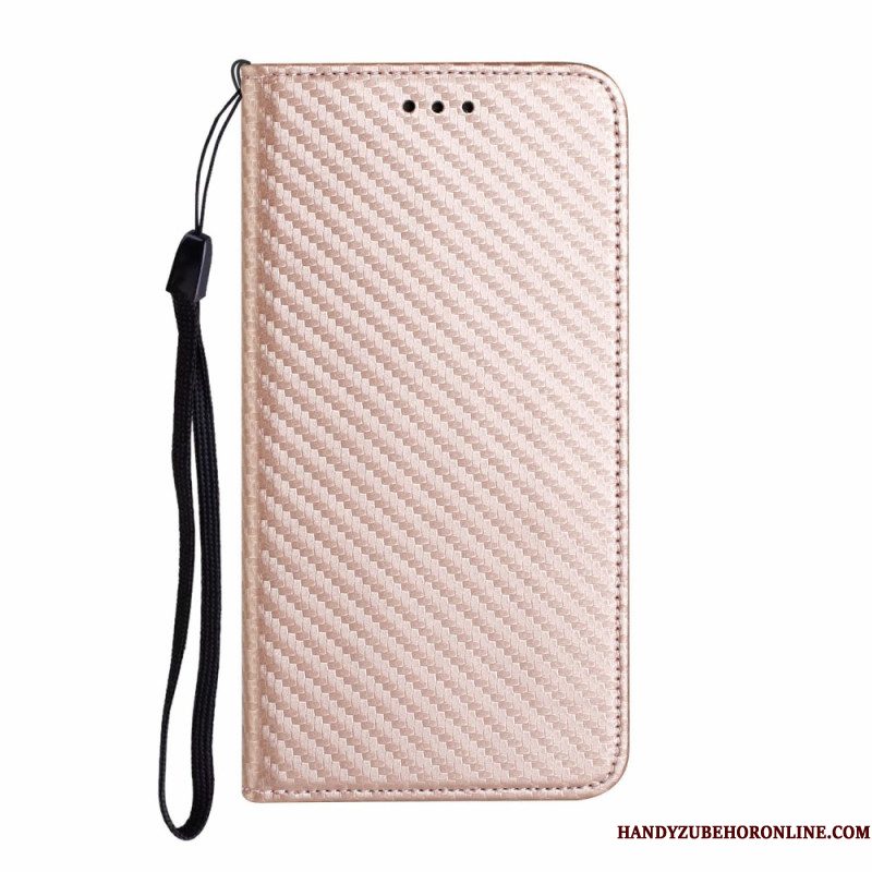Folio-hoesje Voor Xiaomi 15t Koolstofvezel