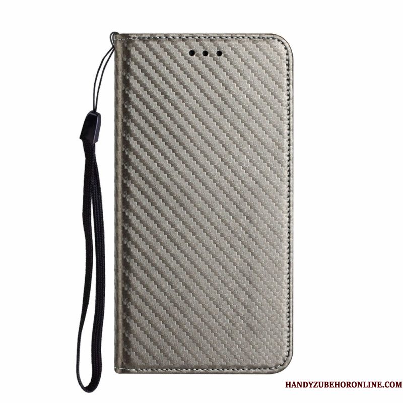 Folio-hoesje Voor Xiaomi 15t Pro Koolstofvezel