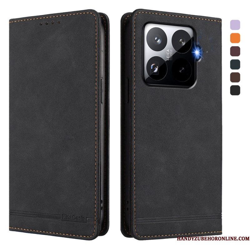 Folio-hoesje Voor Xiaomi 15t Pro Rfid-blokkering