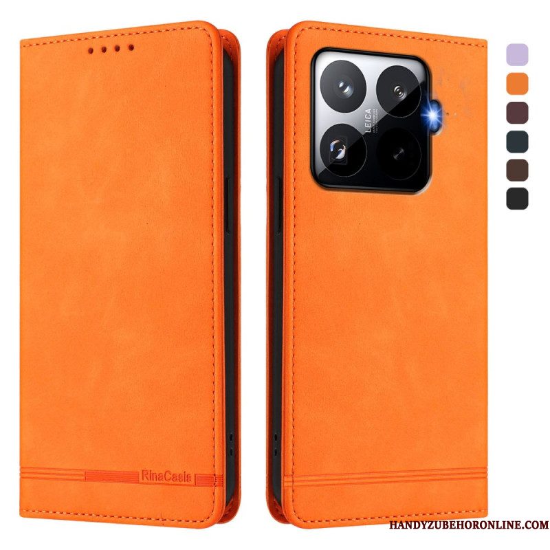 Folio-hoesje Voor Xiaomi 15t Pro Rfid-blokkering
