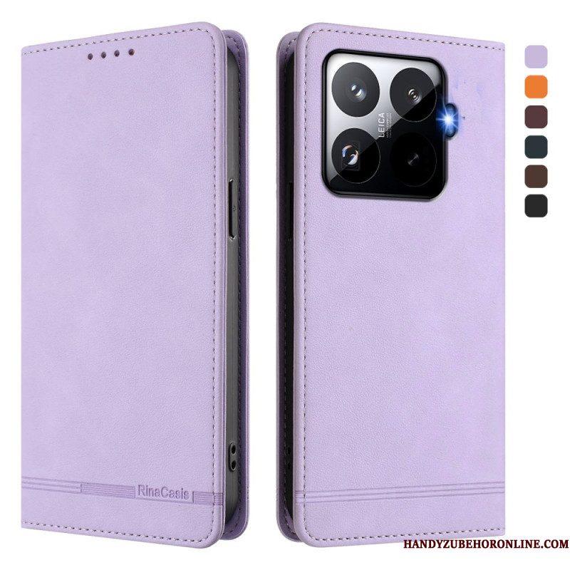 Folio-hoesje Voor Xiaomi 15t Pro Rfid-blokkering