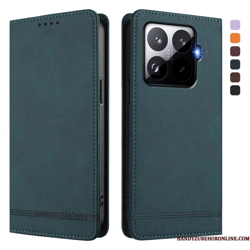 Folio-hoesje Voor Xiaomi 15t Pro Rfid-blokkering