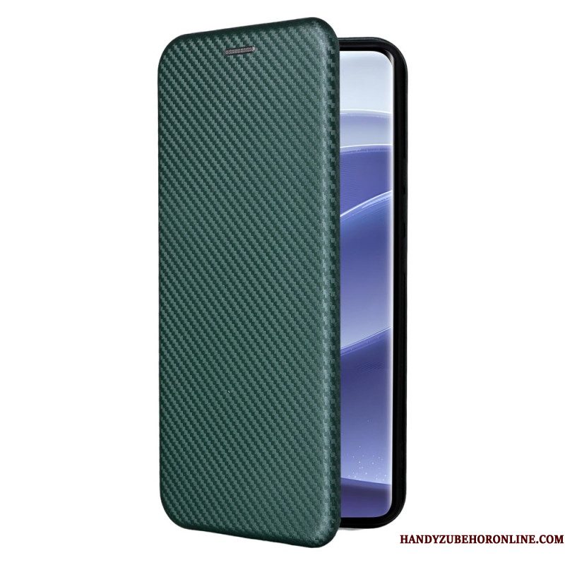 Folio-hoesje Voor Xiaomi Redmi Note 14 Pro 4g Koolstofvezel