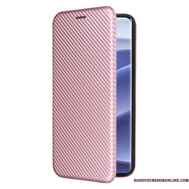 Folio-hoesje Voor Xiaomi Redmi Note 14 Pro 4g Koolstofvezel