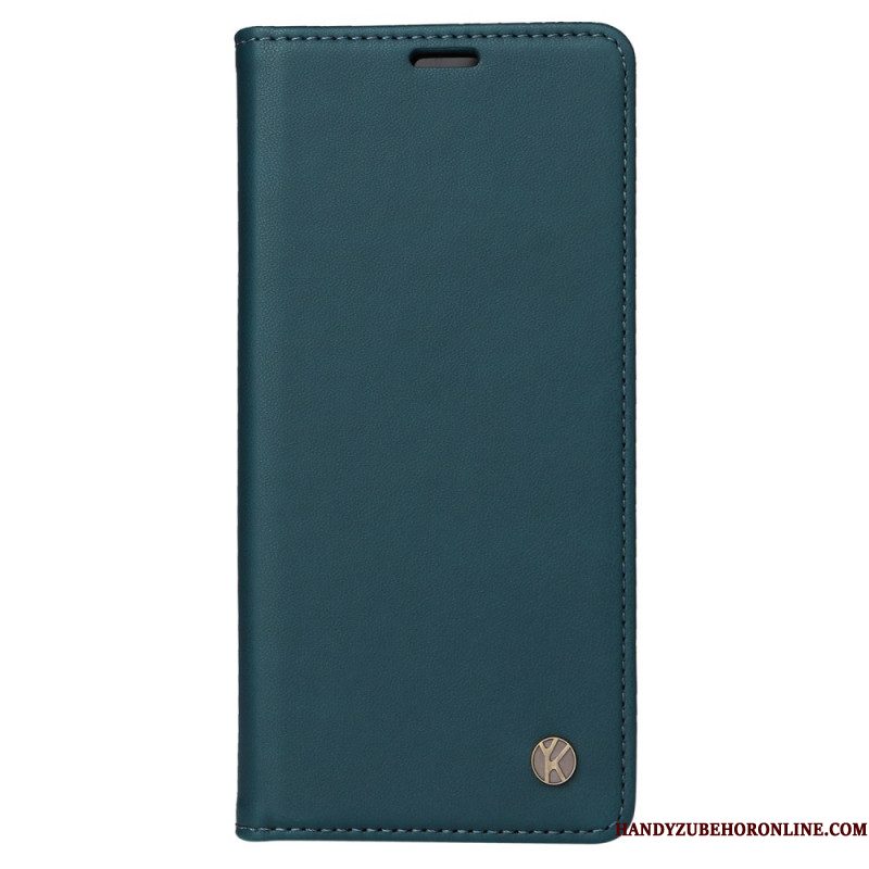 Folio-hoesje Voor Xiaomi Redmi Note 14 Pro 5g Yikatu Kunstleer