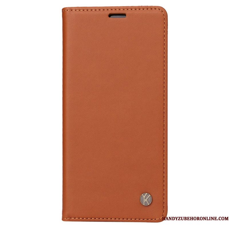 Folio-hoesje Voor Xiaomi Redmi Note 14 Pro 5g Yikatu Kunstleer