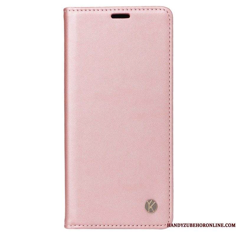 Folio-hoesje Voor Xiaomi Redmi Note 14 Pro 5g Yikatu Kunstleer