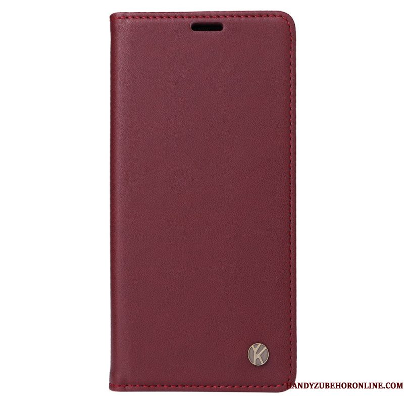 Folio-hoesje Voor Xiaomi Redmi Note 14 Pro 5g Yikatu Kunstleer