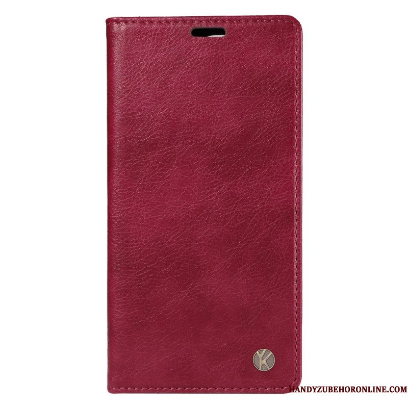 Folio-hoesje Voor Xiaomi Redmi Note 14 Pro Plus 5g Vintage Yikatu