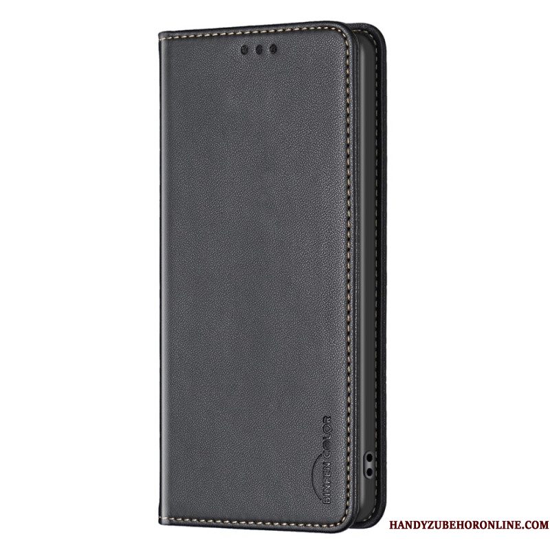 Folio-hoesje Voor Xiaomi Redmi Note 15 Pro Plus 5g Kunstleer Binfen Kleur