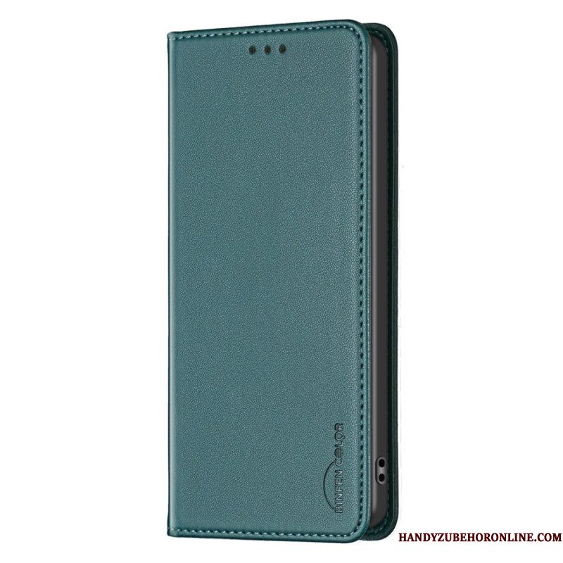 Folio-hoesje Voor Xiaomi Redmi Note 15 Pro Plus 5g Kunstleer Binfen Kleur