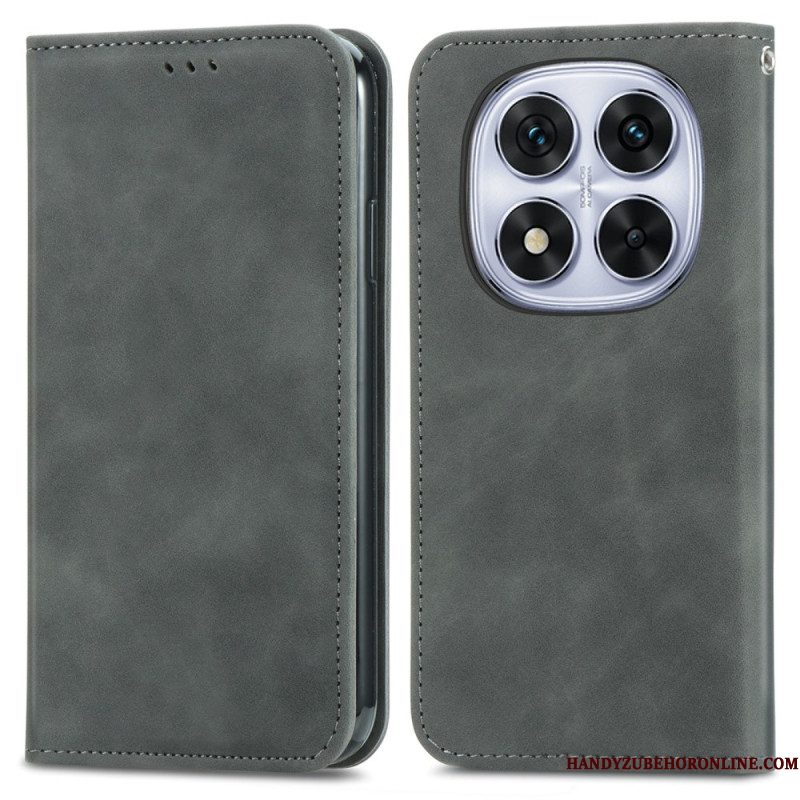 Folio-hoesje Voor Xiaomi Redmi Note 15 Pro Plus 5g Suède-effect