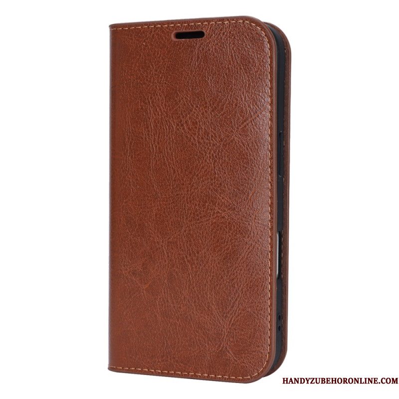 Folio-hoesje Voor iPhone 17 Leer
