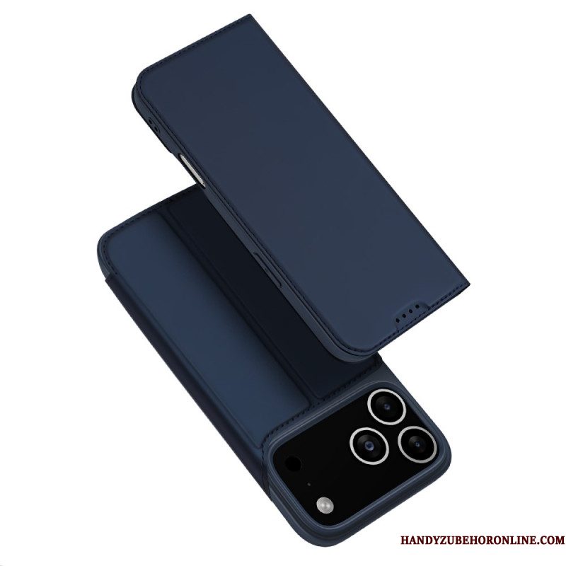 Folio-hoesje Voor iPhone 17 Pro Max Dux Ducis Pro Series Skin