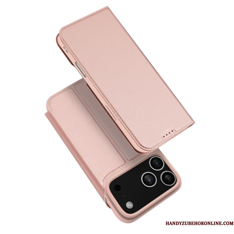 Folio-hoesje Voor iPhone 17 Pro Max Dux Ducis Pro Series Skin