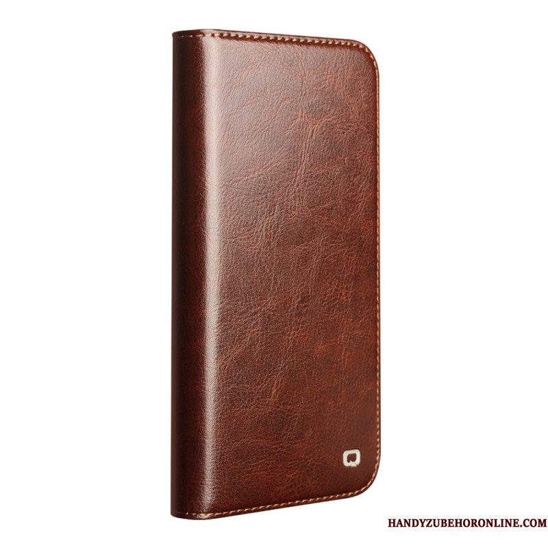 Folio-hoesje Voor iPhone 17 Pro Max Qialino Leer