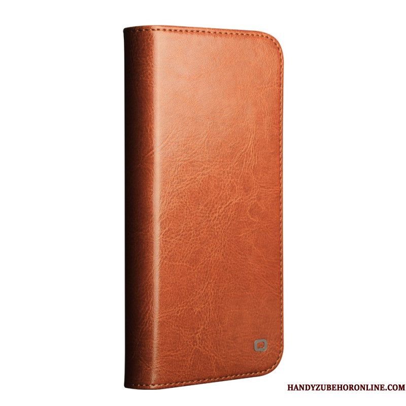 Folio-hoesje Voor iPhone 17 Pro Max Qialino Leer