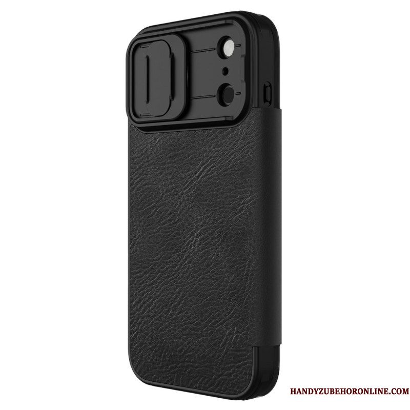 Folio-hoesje Voor iPhone 17 Pro Max Qin Pro Series Nillkin