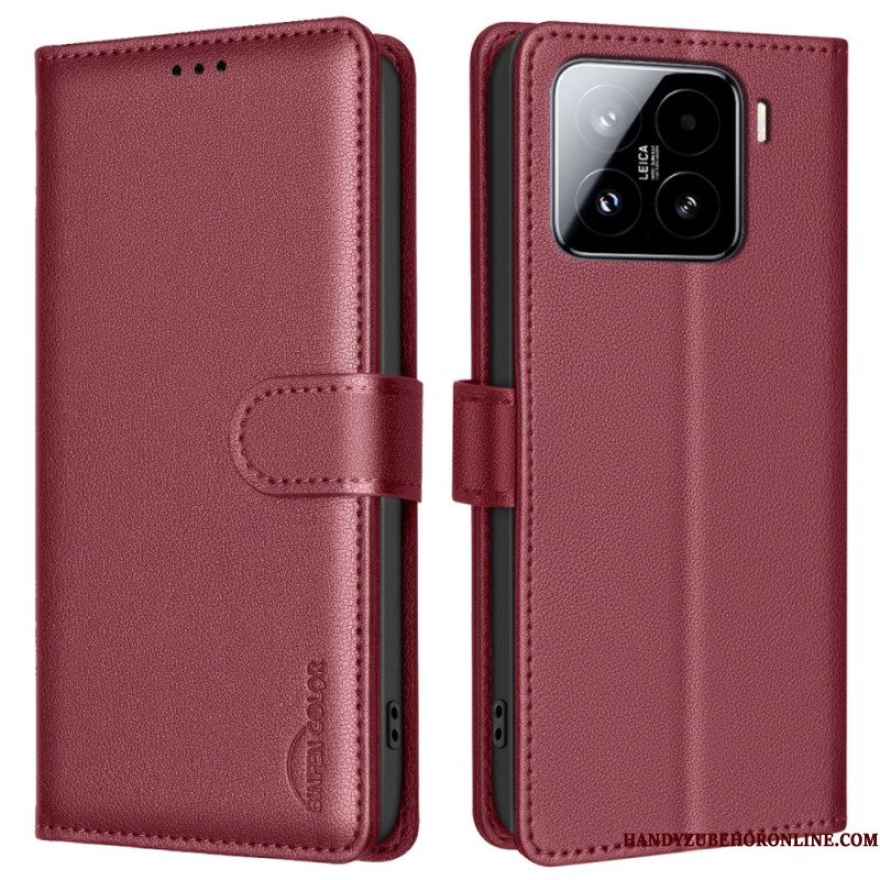 Folio-hoesje Xiaomi 15 Binfen Color Klassiek