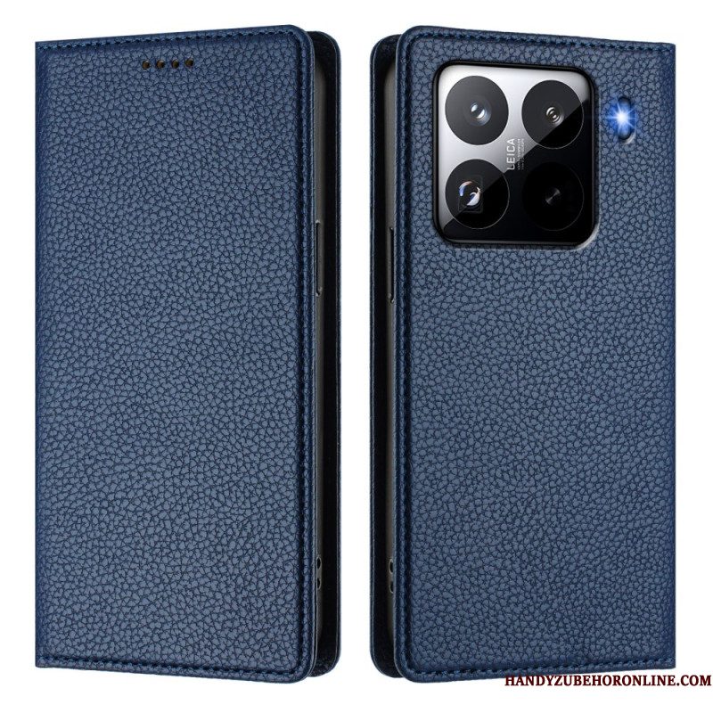 Folio-hoesje Xiaomi 15 Pro Rfid-blokkerend Kunstleer