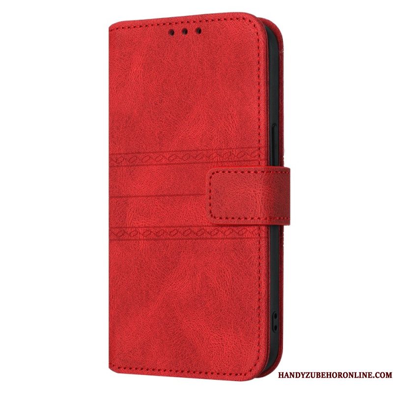 Folio-hoesje Xiaomi 15 Telefoonhoesje Dubbele Fries
