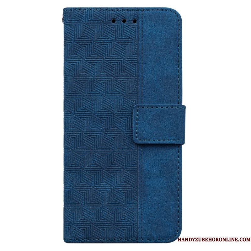 Folio-hoesje Xiaomi 15 Telefoonhoesje Geweven Design