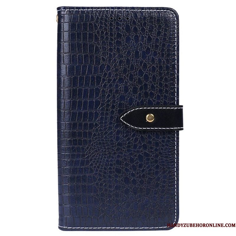 Folio-hoesje Xiaomi 15 Telefoonhoesje Idewei Krokodillenstijl