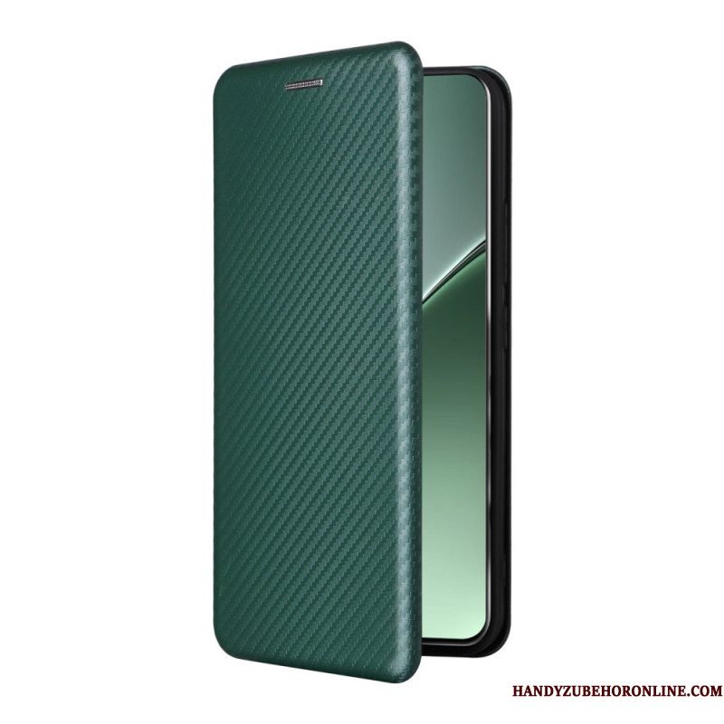 Folio-hoesje Xiaomi 15 Telefoonhoesje Koolstofvezel