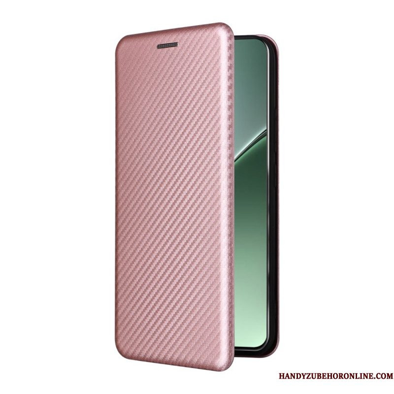 Folio-hoesje Xiaomi 15 Telefoonhoesje Koolstofvezel